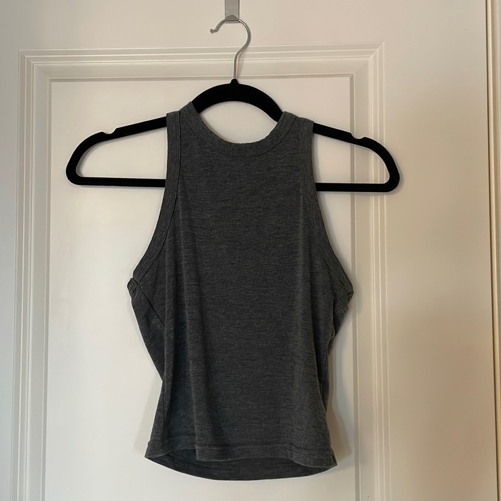 SHEIN Grey Halter Tank